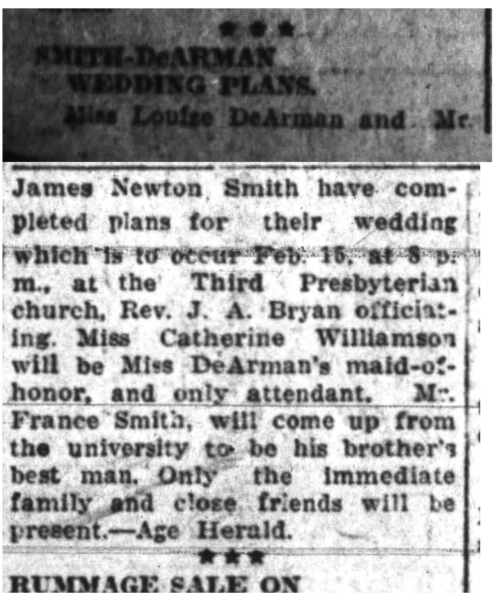 Smith Wedding